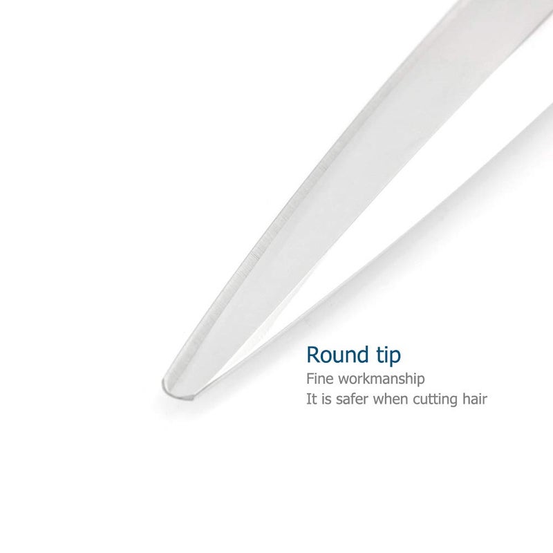 KINSARO Barber Scissors 7" Professional Sliding Hair Scissors Willow Shape Sliding Hair Shears Professional Haircut Razor Edge 440c Barber Shears KINSARO for Hairdresser Barbershop or Home Use - Image 5